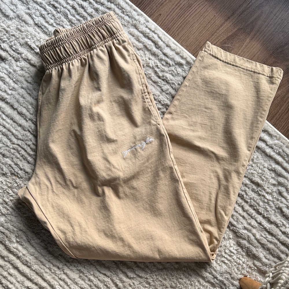 YoungLA Tan Sweatpants